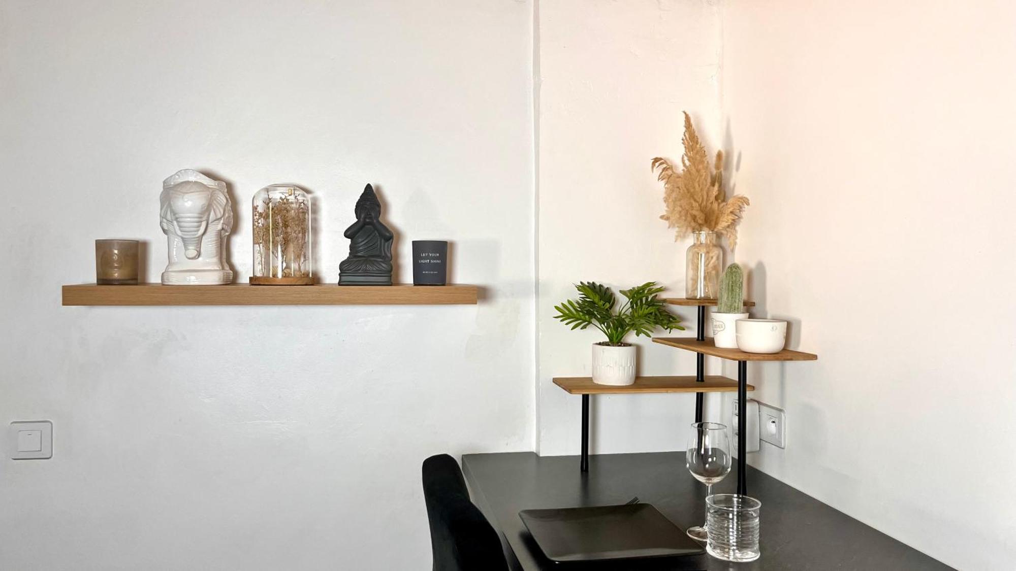 L'Oranger - Magnifique Studio Independant Sur Mougins Avec Jacuzzi Prive - Parking - Climatisation 外观 照片